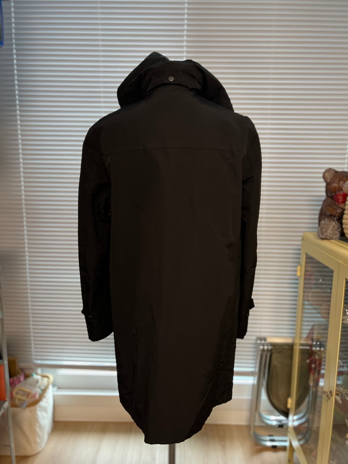 SOPHNET 소프넷 샤이닝 나일론 후디드 더플코트 L 상품이미지4