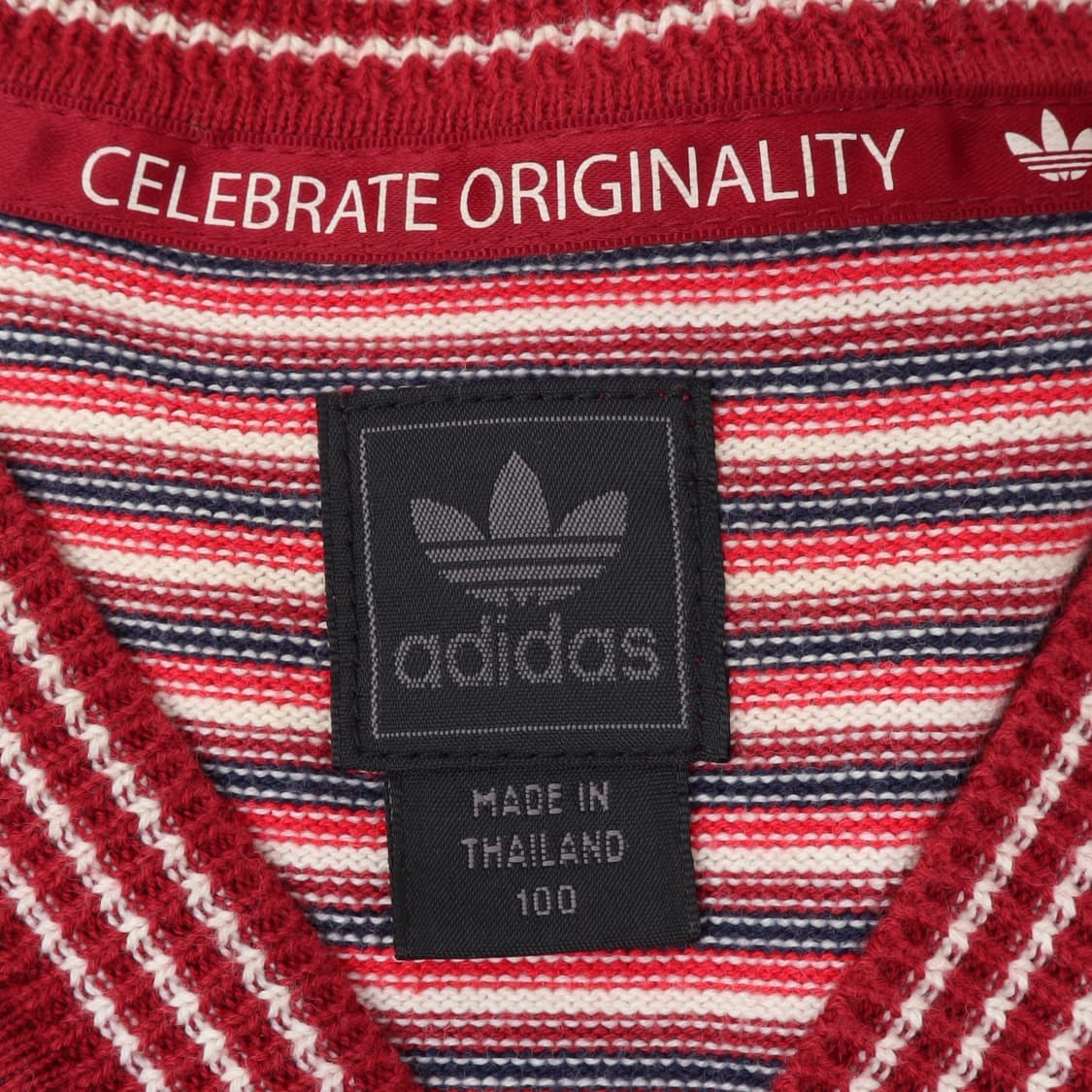 아디다스 레드 80s 스트라이프 니트 가디건 상품이미지8