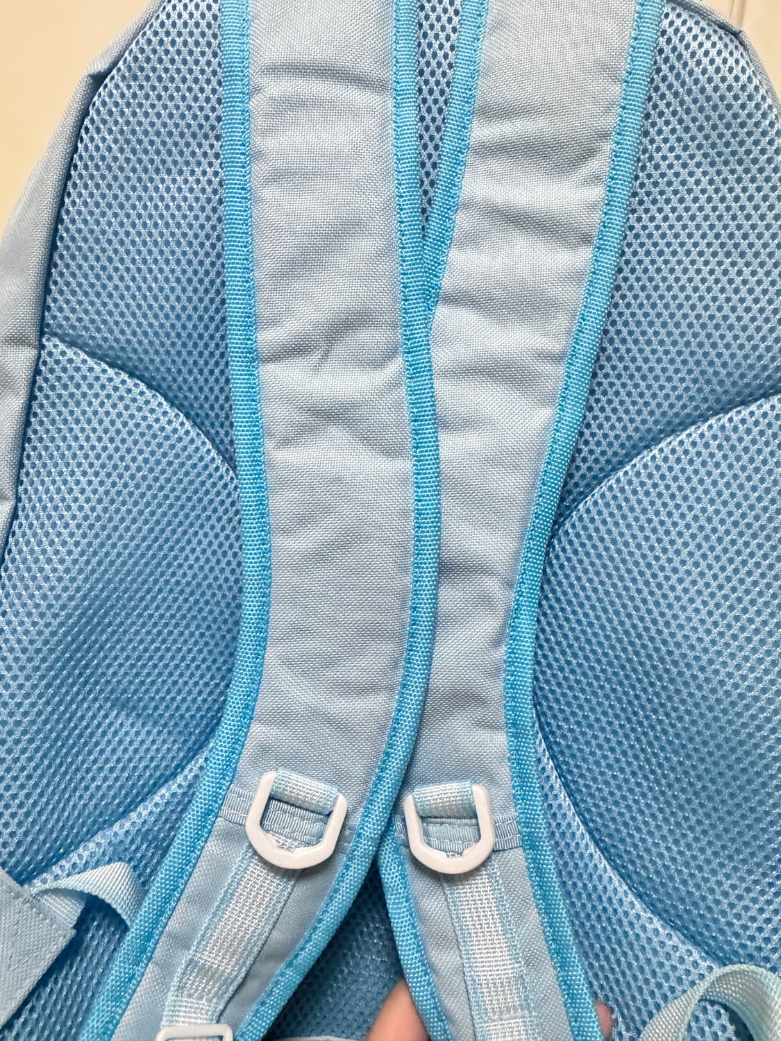 서브컬쳐 지뢰계 양산형 시나모롤 스카이블루 백팩 배낭 상품이미지3