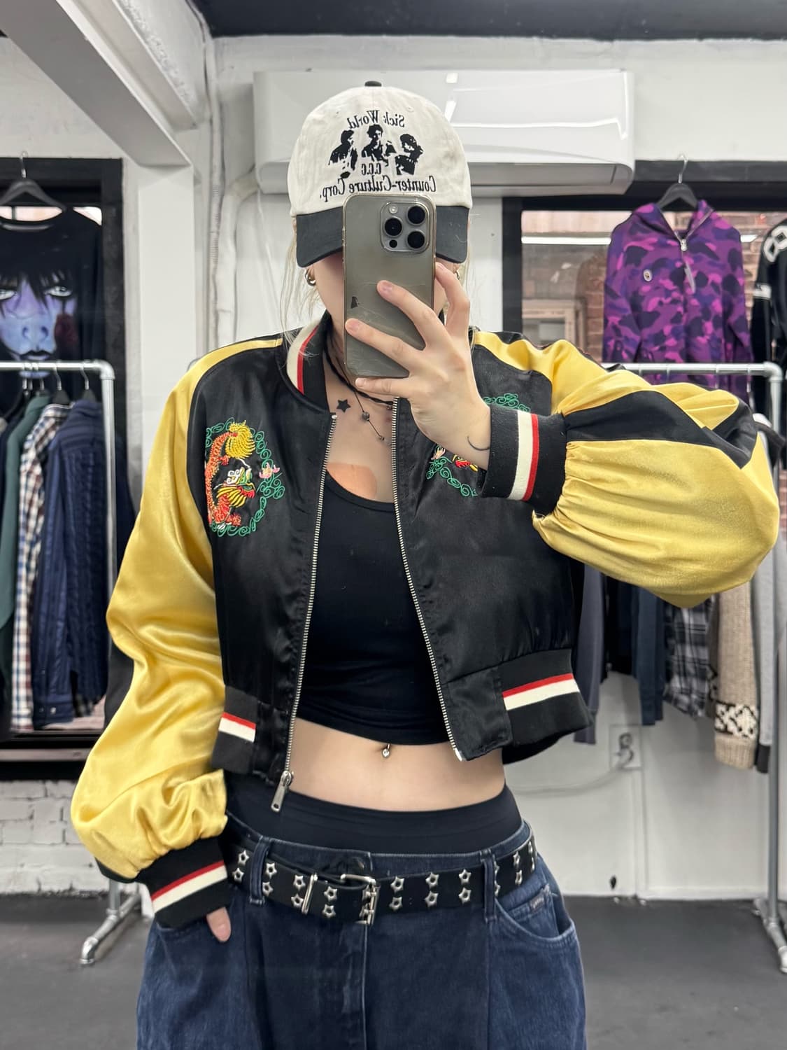 VTG 크롭 스카잔 자켓 상품이미지2