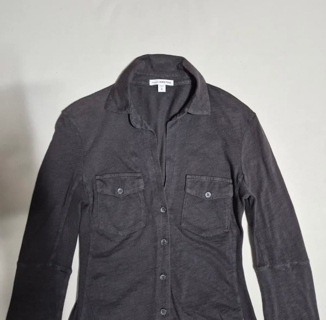 제임스펄스 코튼 셔츠 차콜 상품이미지4