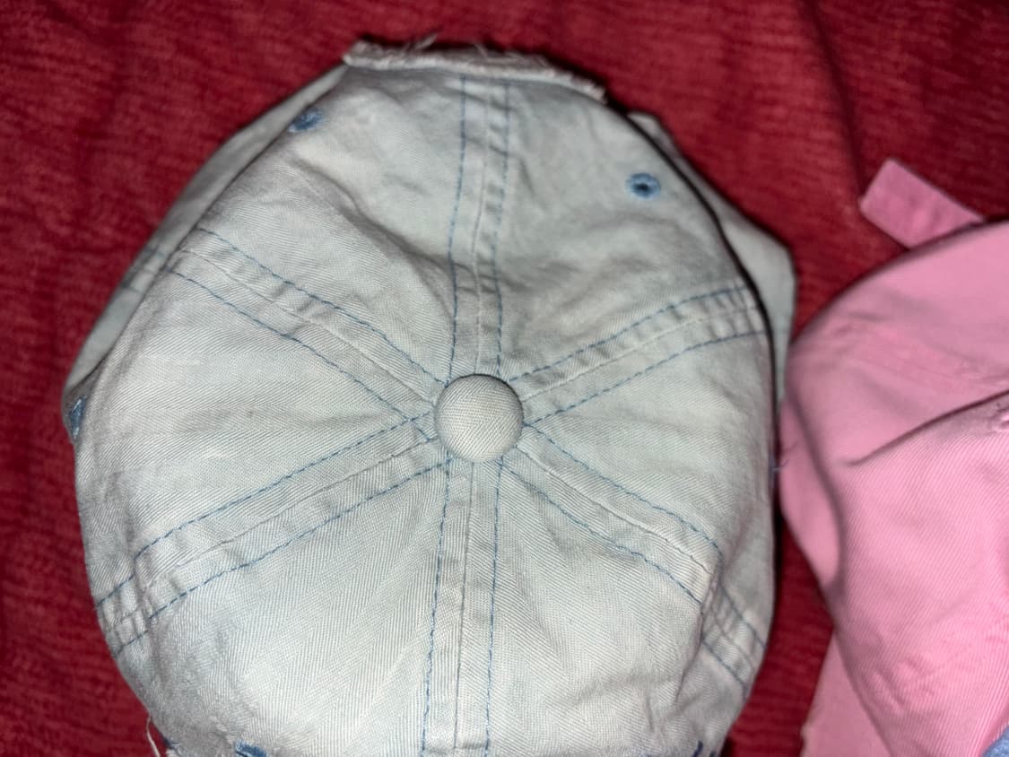 y2k깔 모리걸 아메리칸 빈티지 보스턴 슈팅스타 딸기우유맛 볼캡 모자 상품이미지3