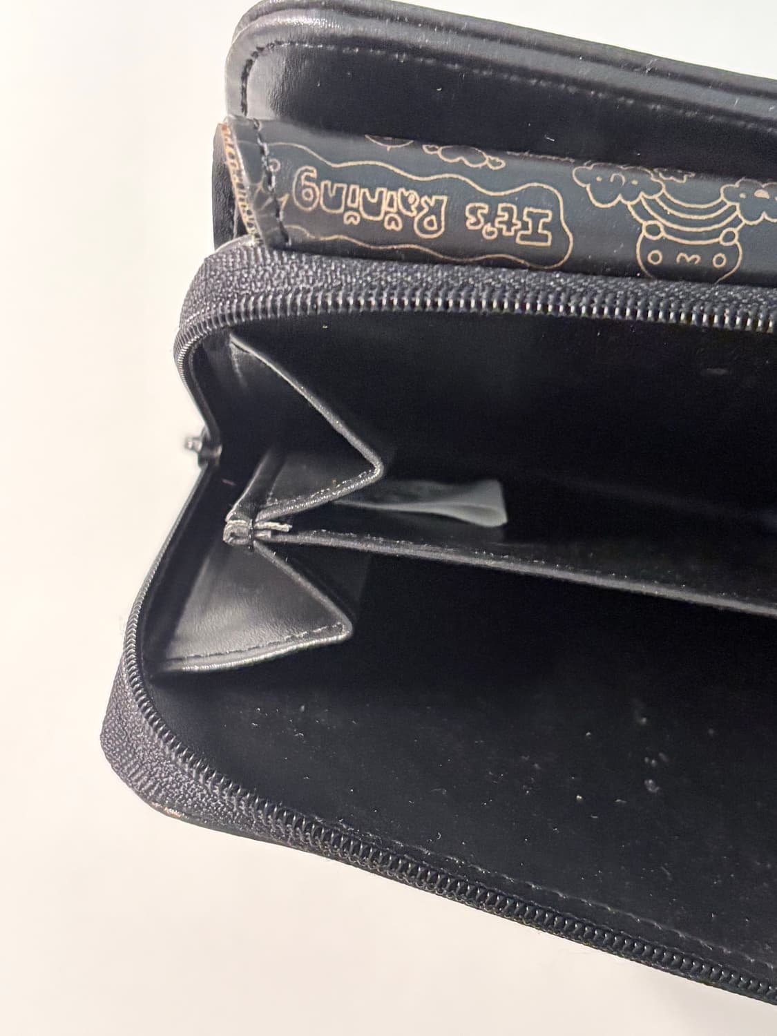 고전문구 바른손 카페푸푸 블랙 반지갑 상품이미지5