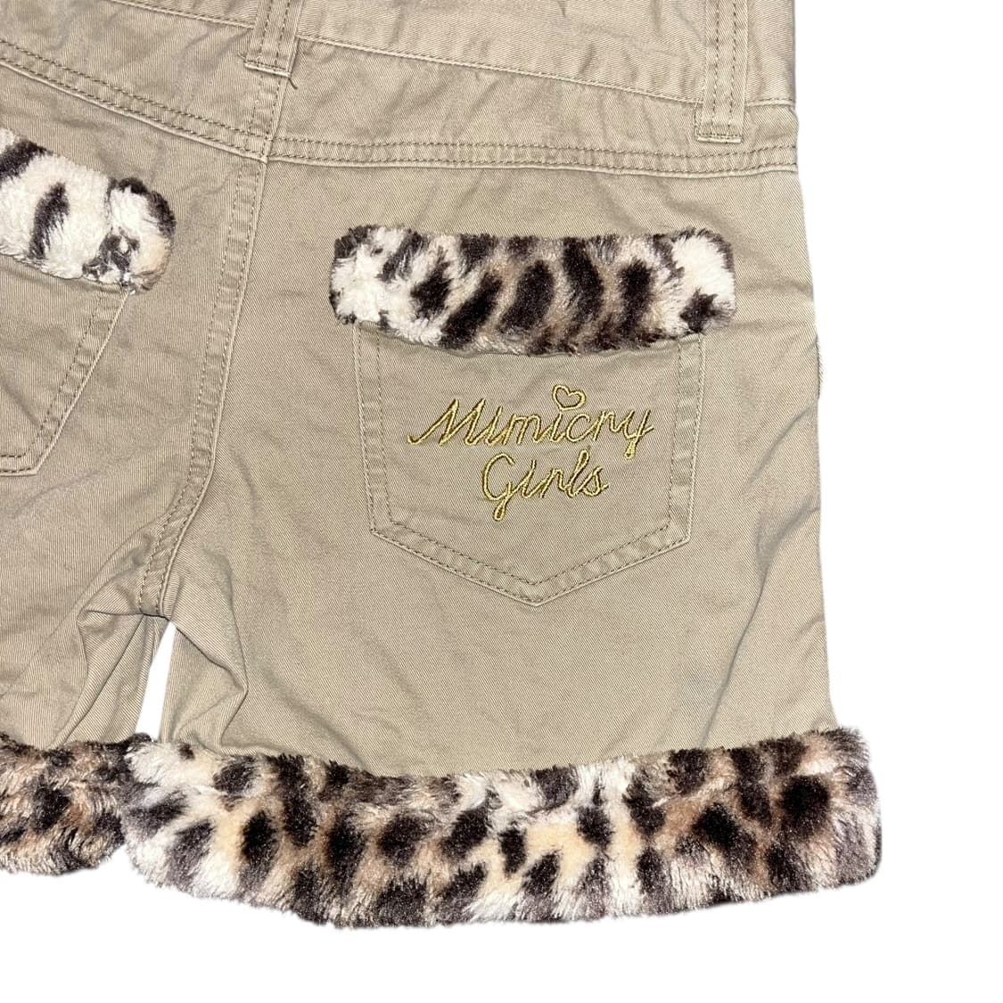 호피털 포인트 카고 숏팬츠 갸루y2k펑크 상품이미지2