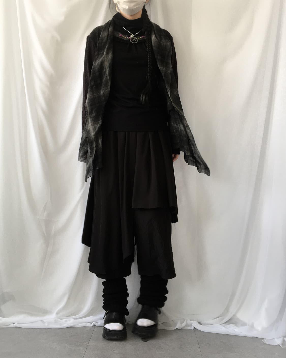 Drape unbalanced pants 상품이미지6