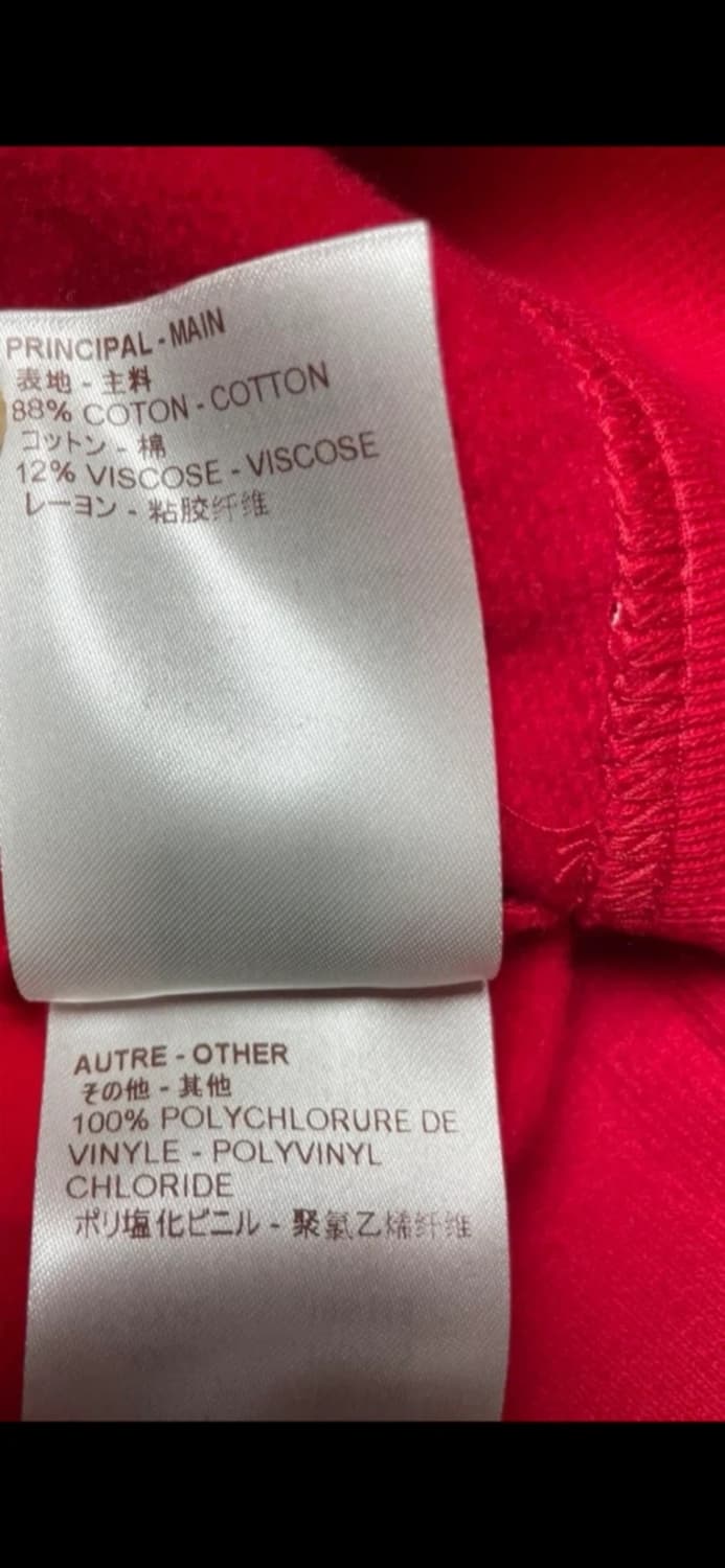 루이비통 슈프림 모노그램 후드티 XL 상품이미지5