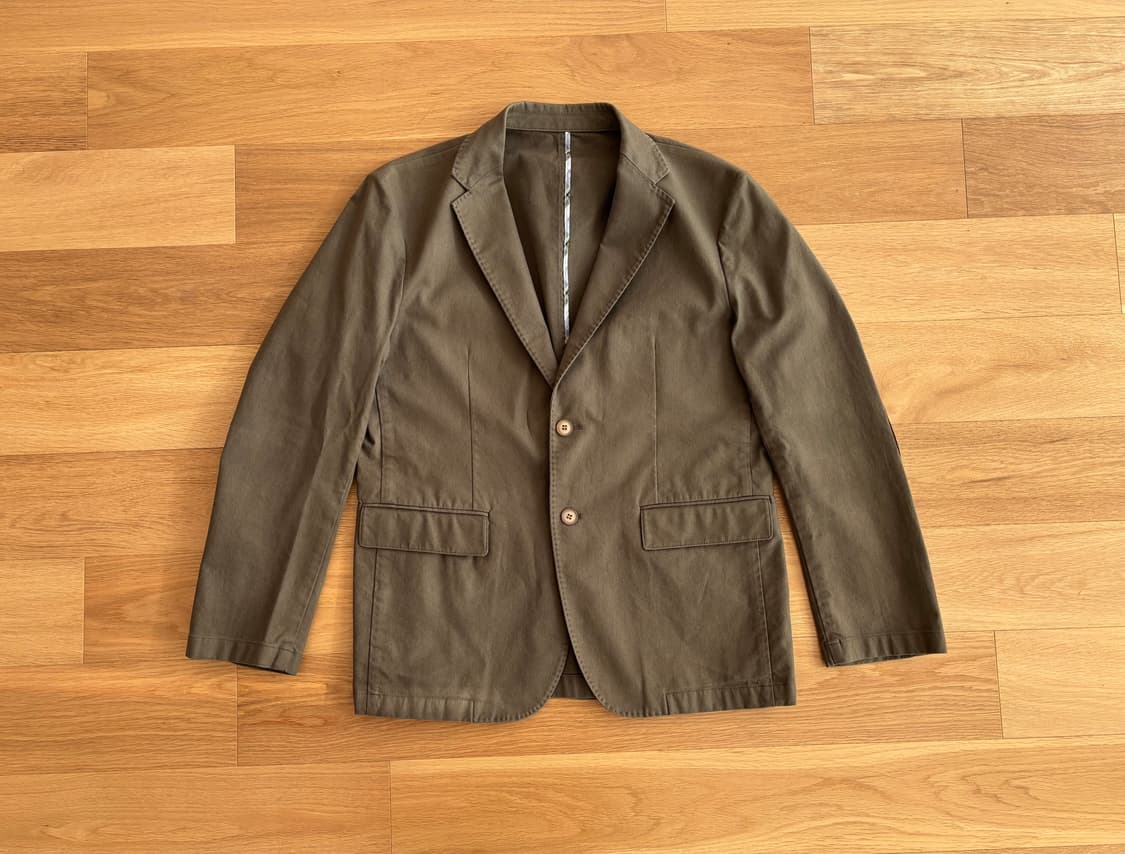 Panicale 빠니깔레 이태리 면자켓 105 카키 상품이미지1