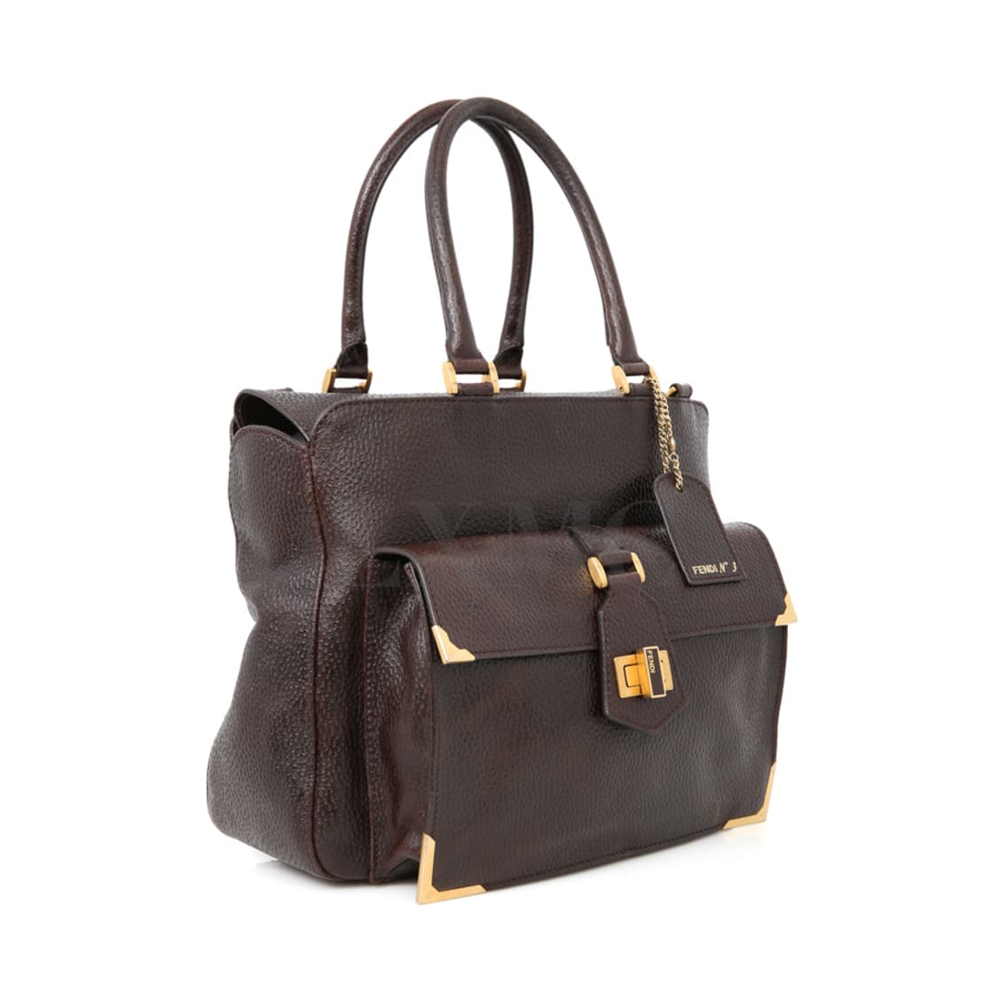 펜디 클래식 NO3 브라운 비텔로 사첼백 8BN221 상품이미지3