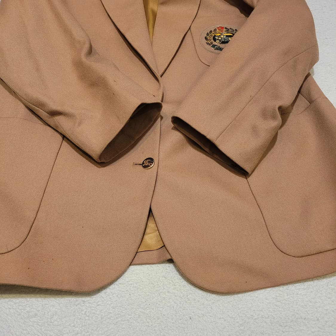 버버리 크레스트 로고 울 블레이저 상품이미지4