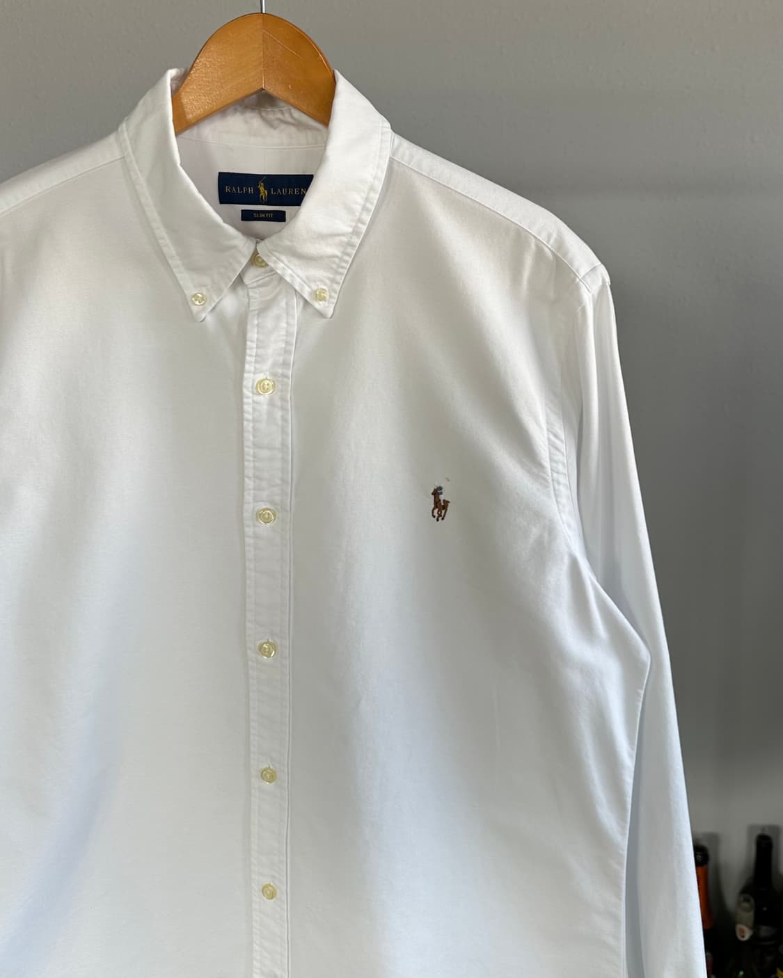 [L]폴로 랄프로렌 화이트 옥스포드 셔츠 상품이미지2