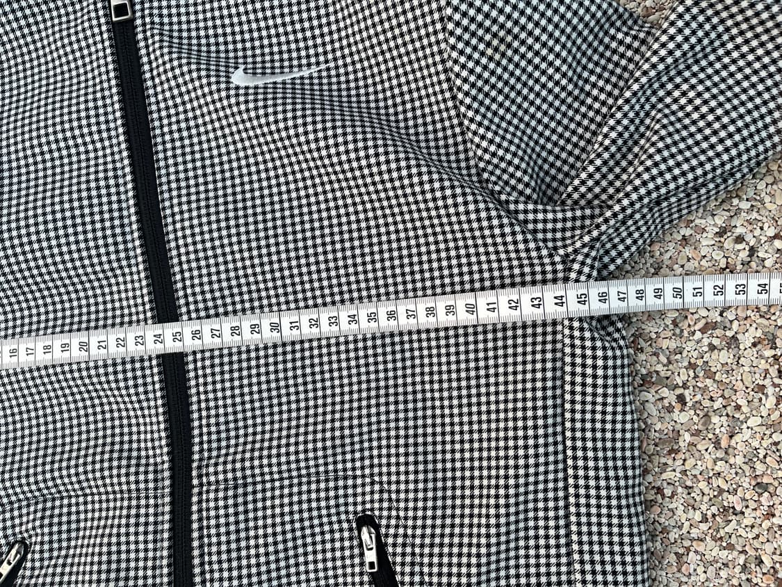 나이키  슬림핏 꾸안꾸 체크 후드집업(L) 상품이미지6