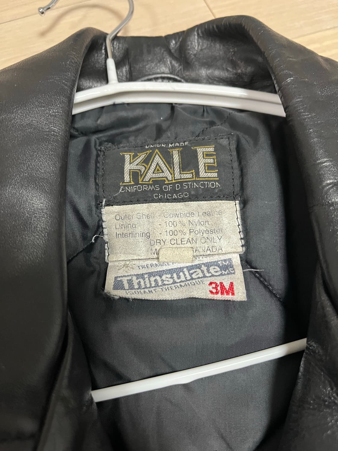 Kale 시카고 폴리스 레더자켓 42 상품이미지6