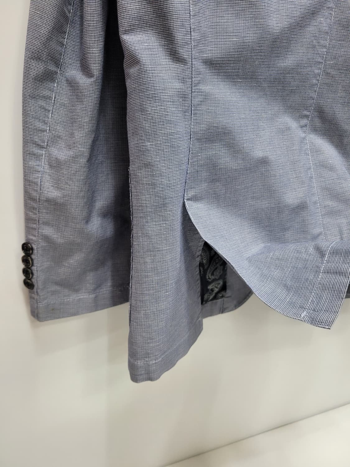 Series 시리즈 잔체크 블레이저 자켓 / 남 110 (추천 105)
 상품이미지4