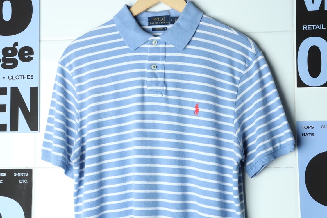 (L-XL) 폴로 랄프로렌 반팔 카라 티셔츠 USA 빅사이즈-H30565 상품이미지3