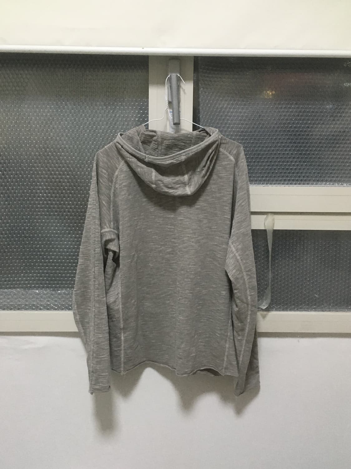 (3) 폴리테루 휴먼인덱스 터틀넥 후디 그레이 상품이미지3