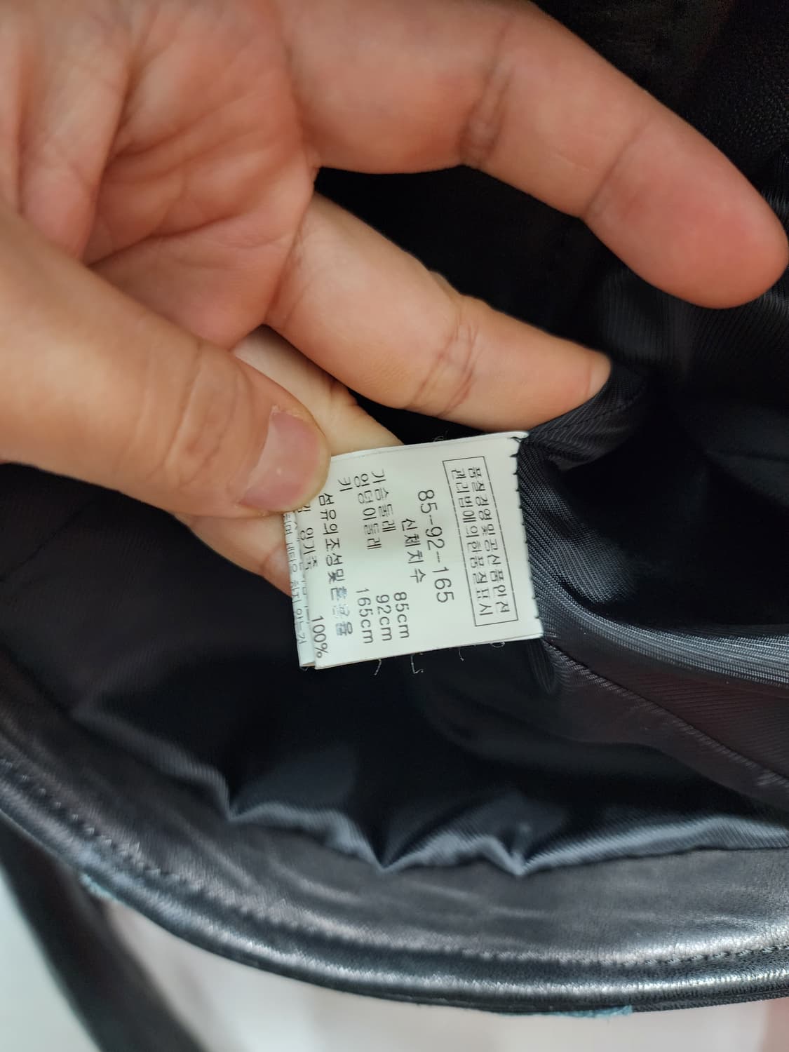 리얼레더 양가죽 블랙 라이더자켓 상품이미지5