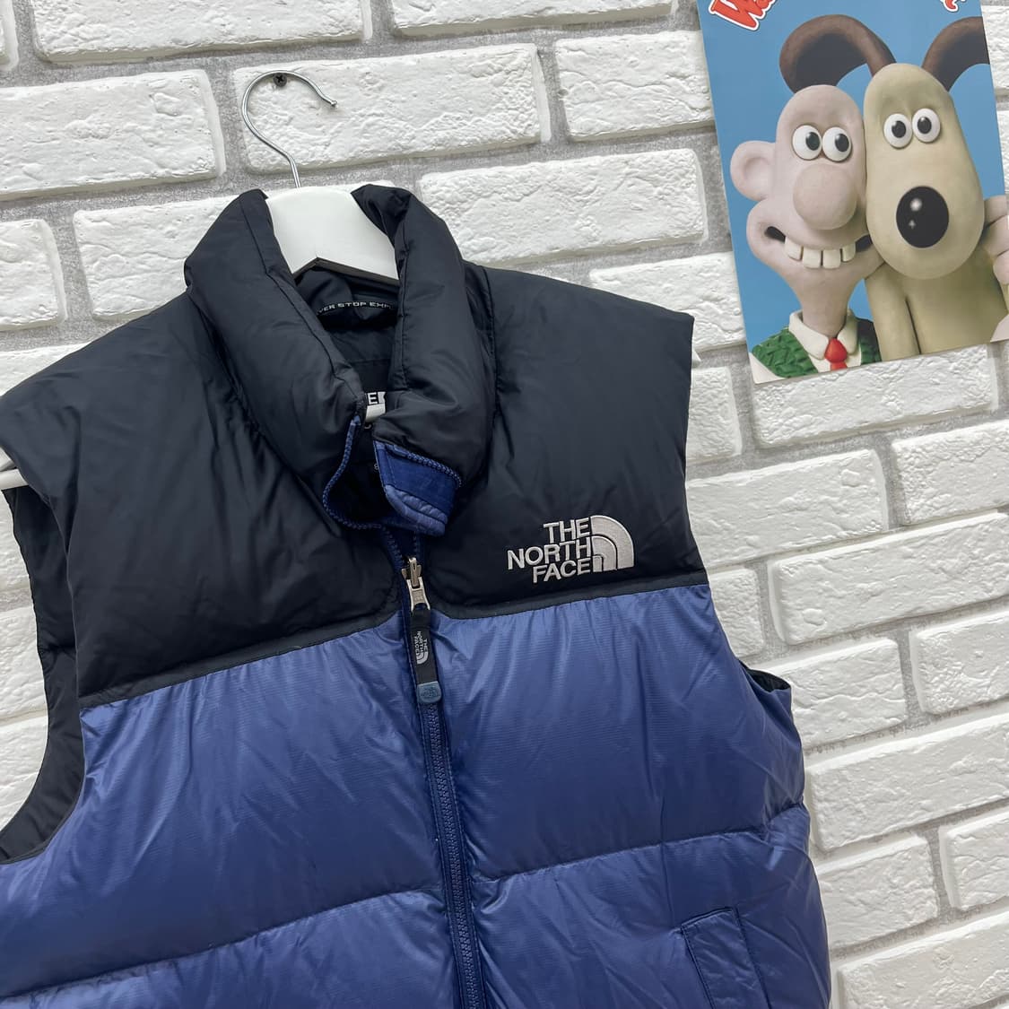 노스페이스 700 눕시 블루 패딩 조끼-XS 85 상품이미지2