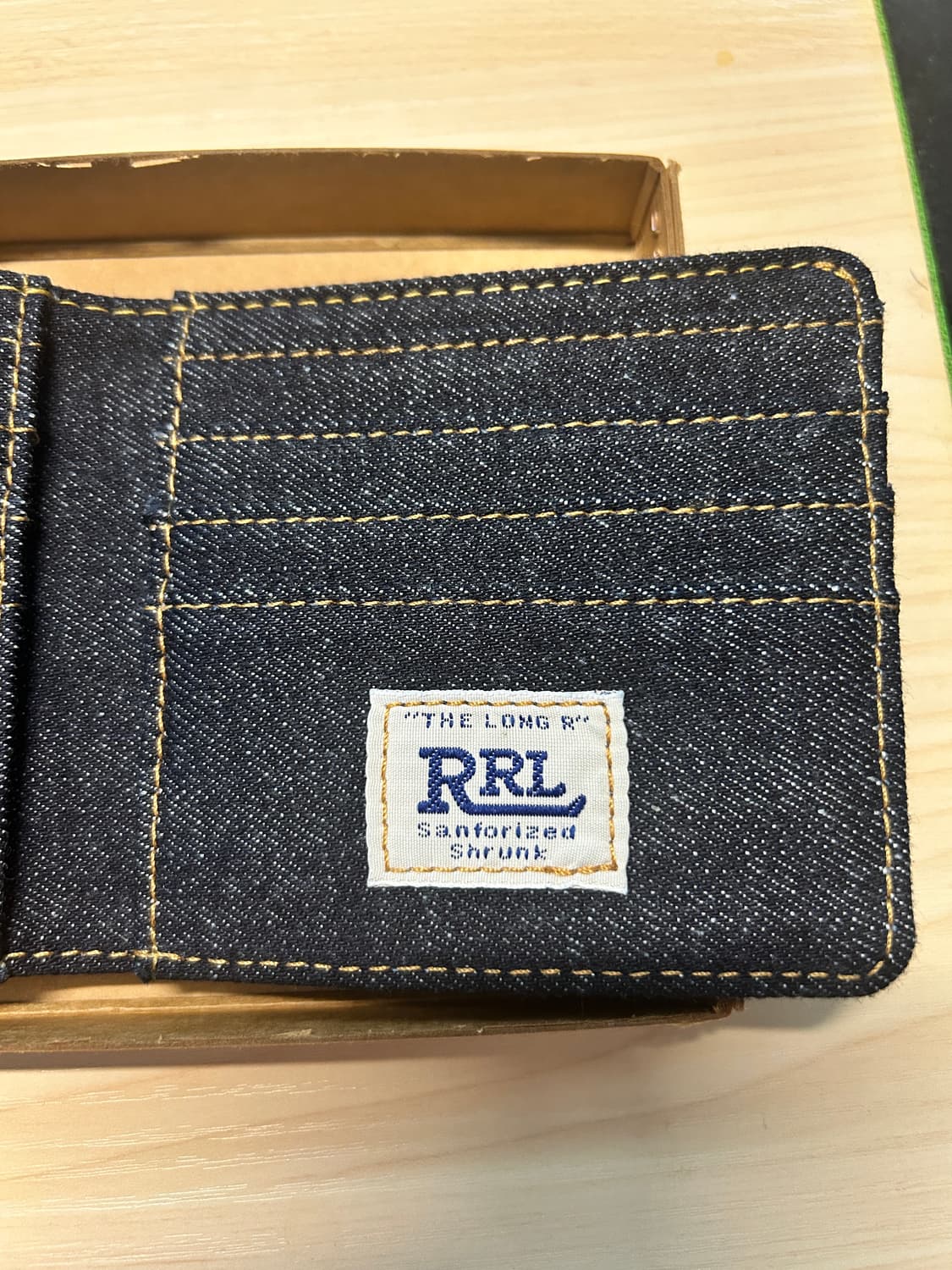 RRL 더블알엘 데님 반지갑 상품이미지2