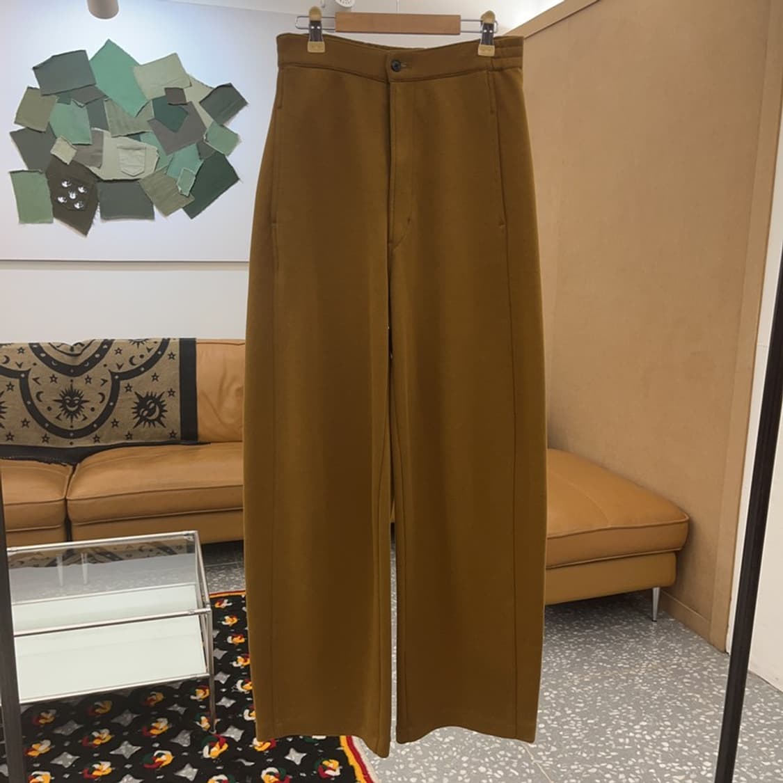 유니클로 U 르메르 모던시크 하이웨스트 슬랙스 팬츠 M C07431 상품이미지3