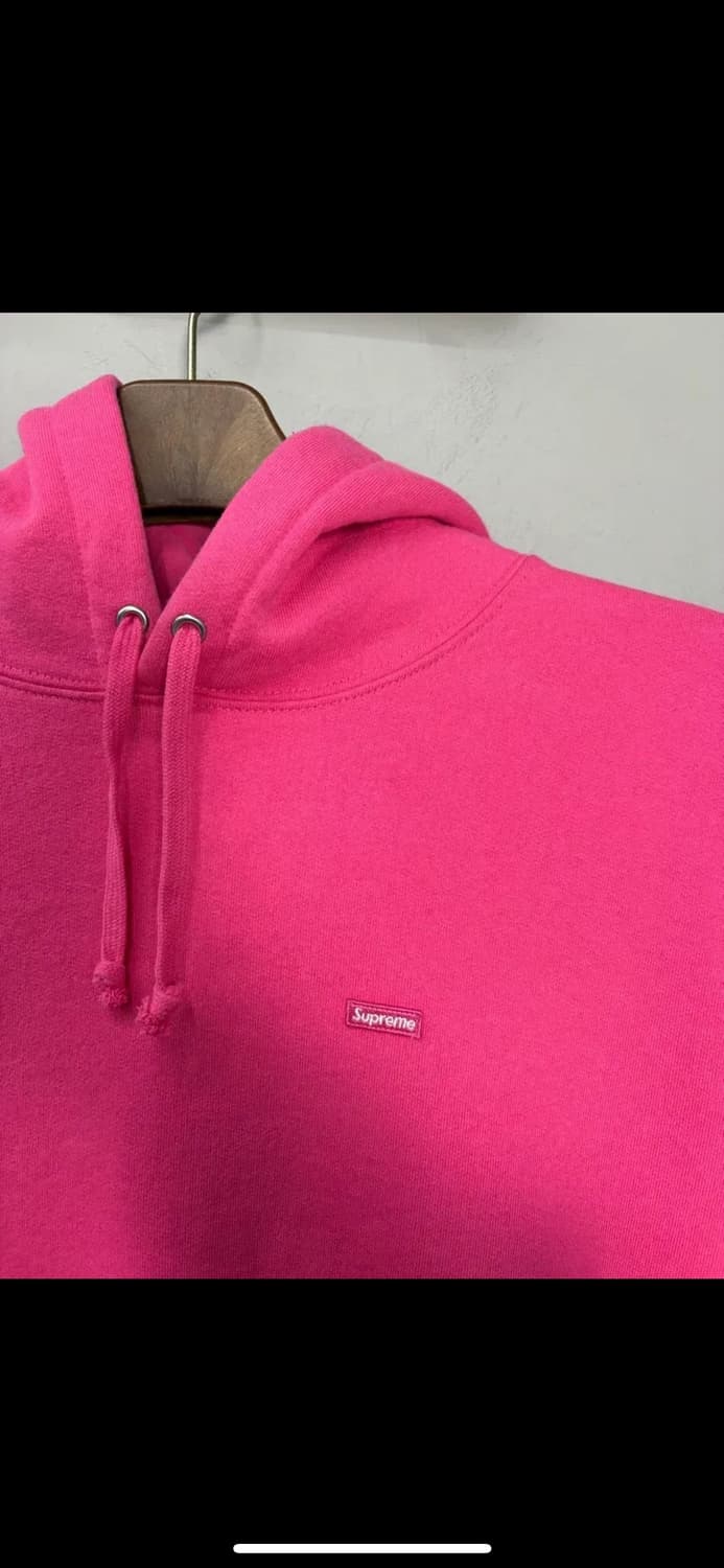 슈프림 스몰박스 후드스웨트 셔츠 마젠타 H1778 상품이미지3