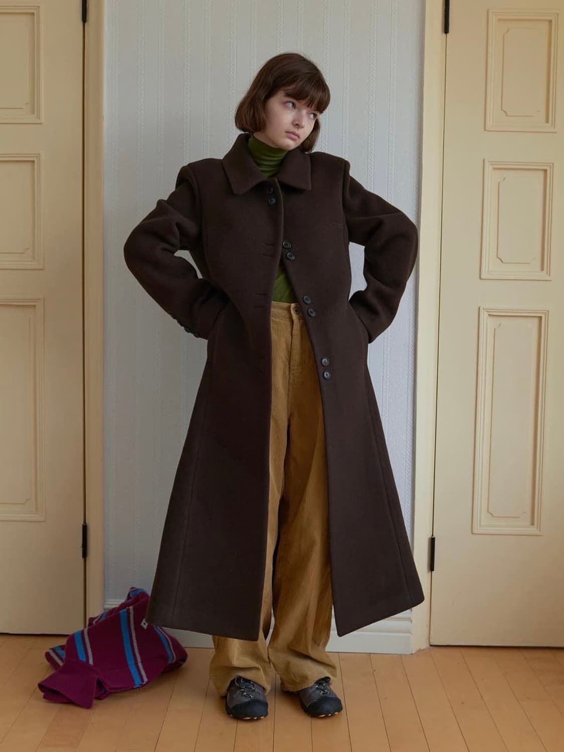 노컨텐츠 클래식 롱코트 상품이미지2