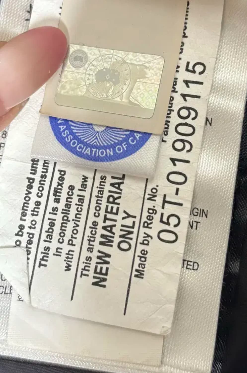 캐나다구스 맥밀란 패딩 블랙 XL 상품이미지7