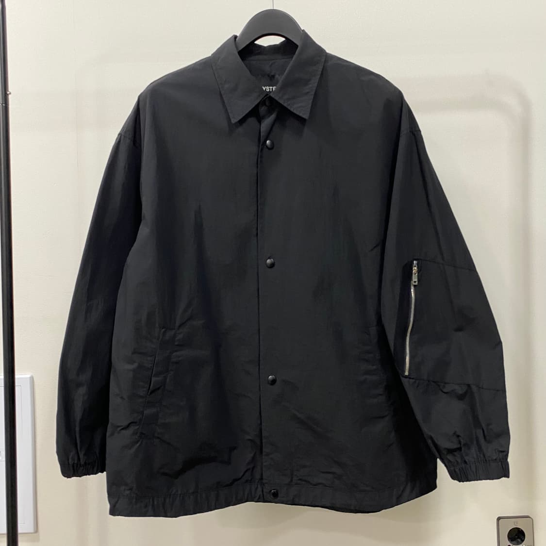 시스템옴므 한섬 22FW 사이드포켓 나일론 자켓 상품이미지1