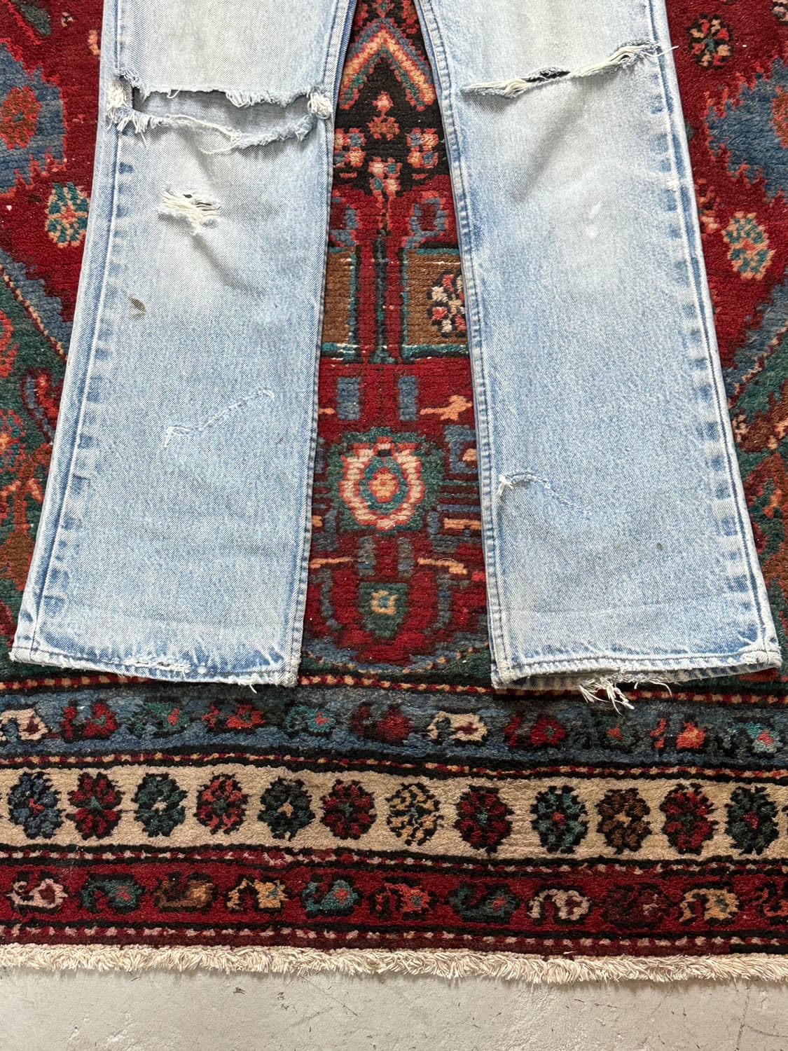 80’s USA Made 빈티지 리바이스 517 오렌지탭 부츠컷 상품이미지7