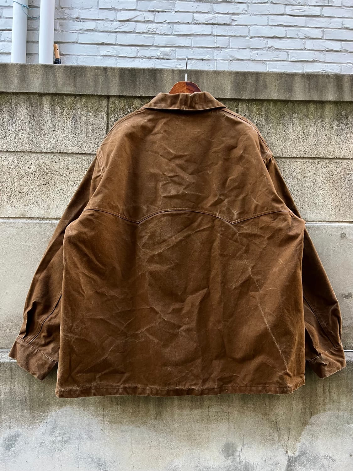 1950s FRENCH SNCF RAILWAY 50s 덕캔버스 워크자켓 상품이미지2