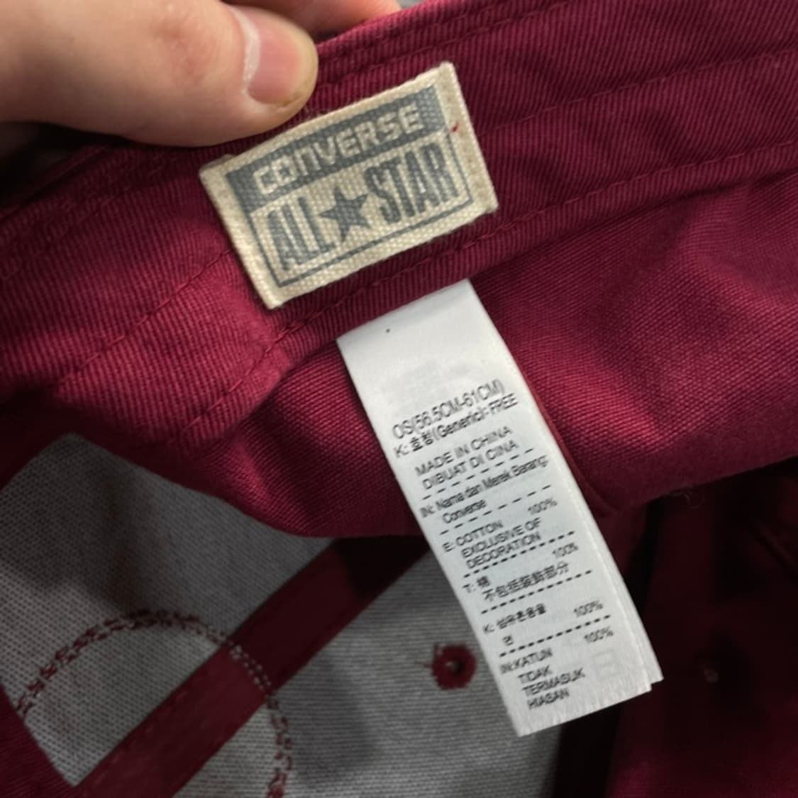 컨버스 올드스쿨 볼캡  상품이미지3