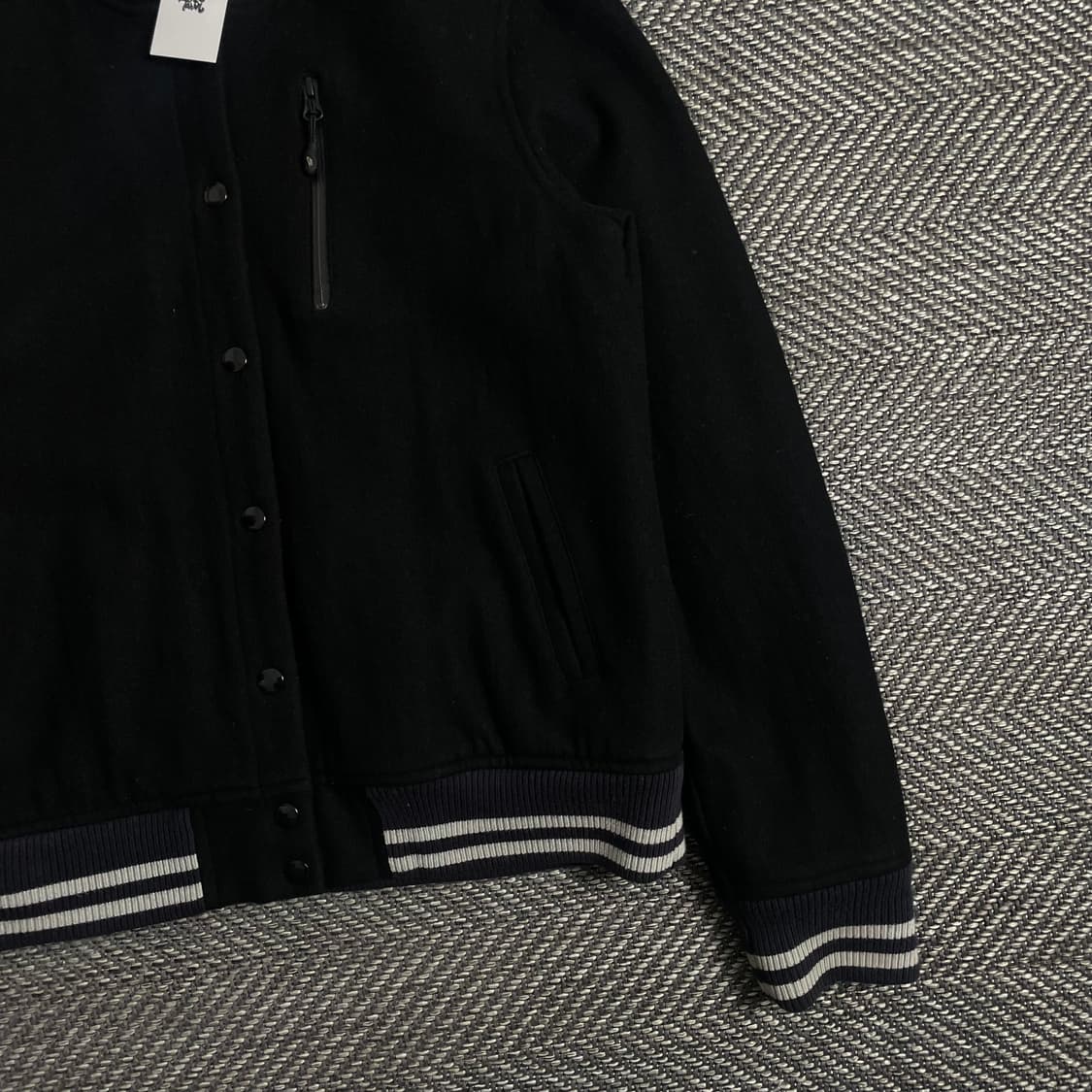 나이키 스우시로고 우먼스 모직 바시티 자켓o 2912 상품이미지2