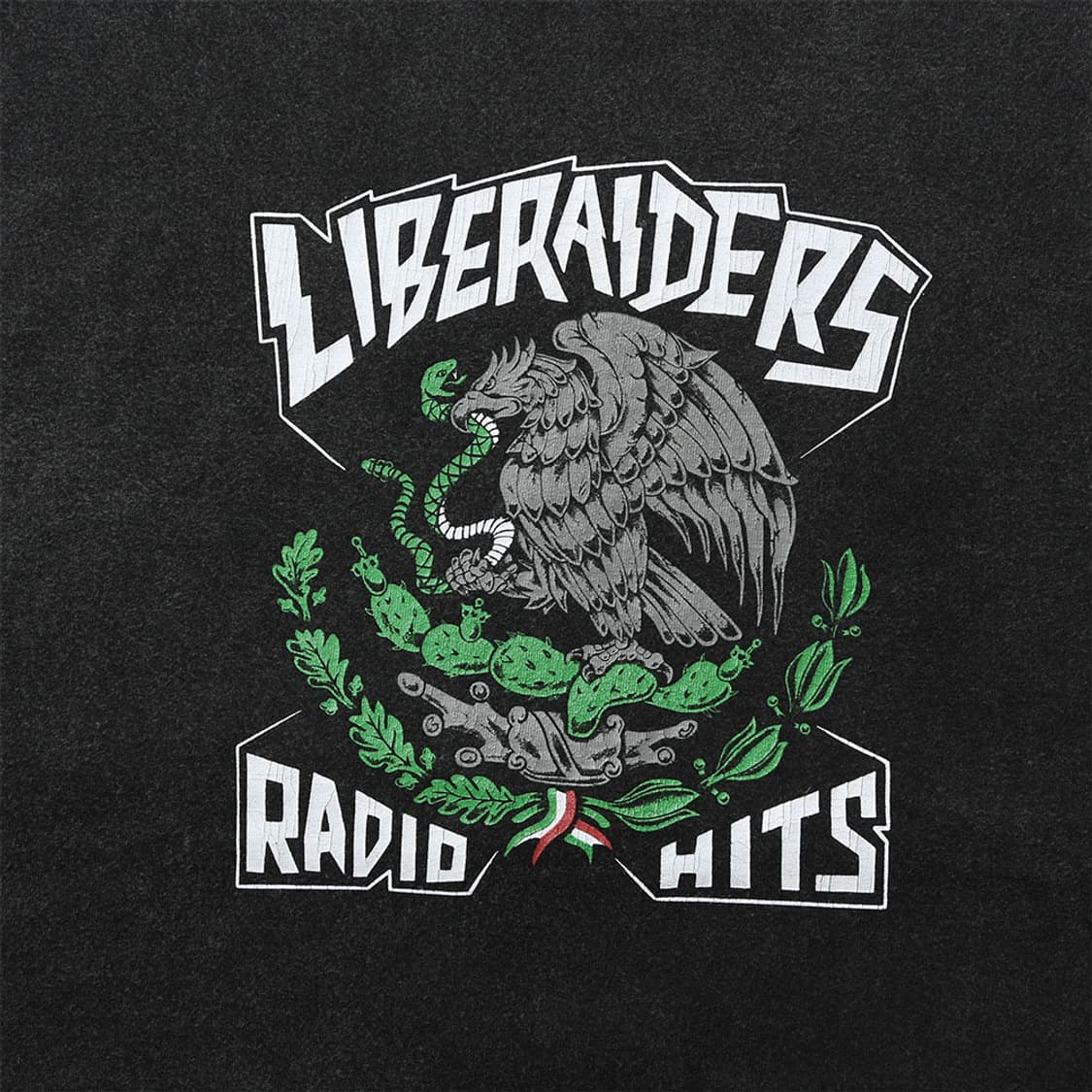 Liberaiders 리버레이더스 빈티지가공 티셔츠 블랙 M 상품이미지3