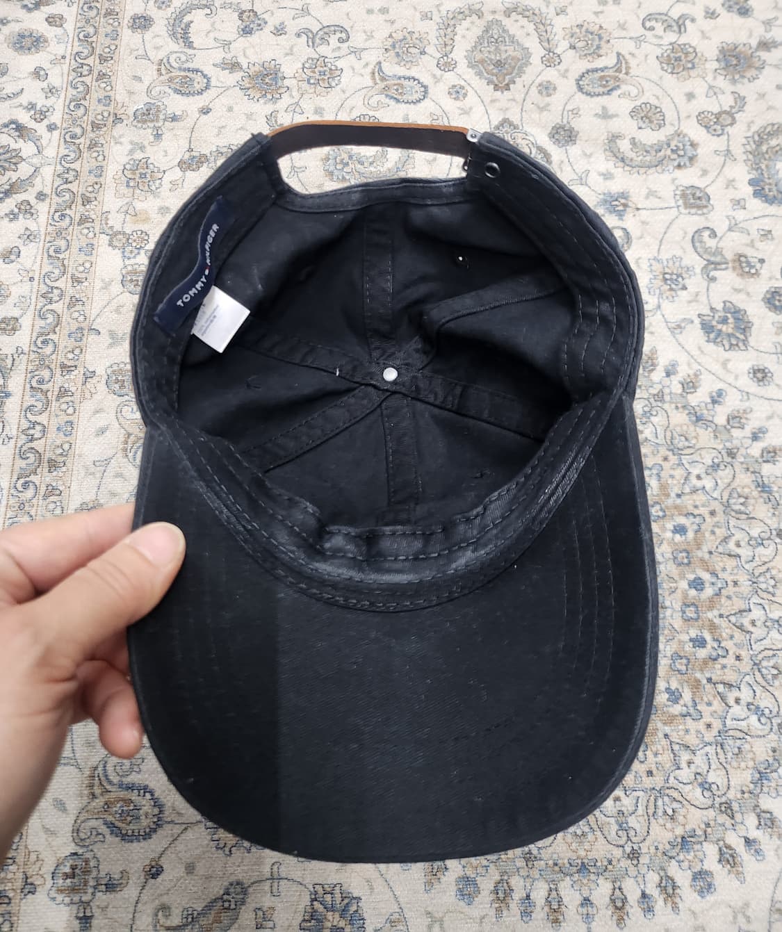 타미힐피거 블랙 볼캡 상품이미지6