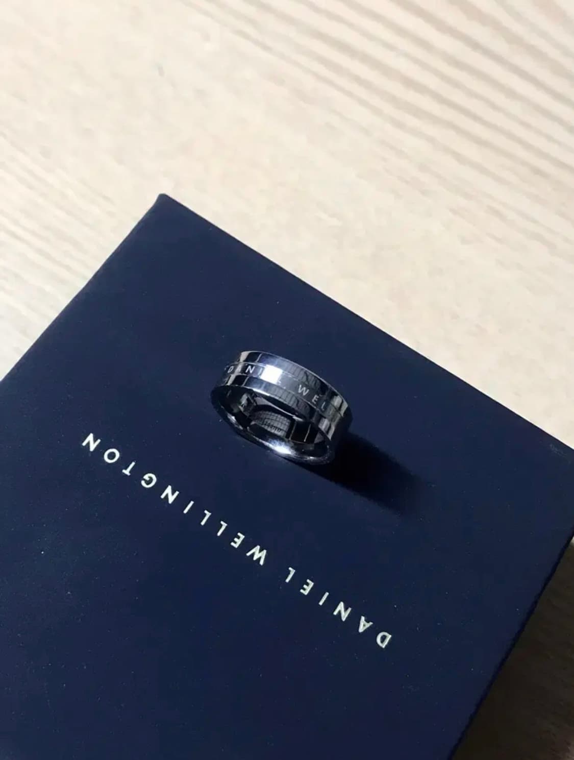 다니엘 웰링턴 커플링 반지 실버 7호(새상품) 상품이미지1