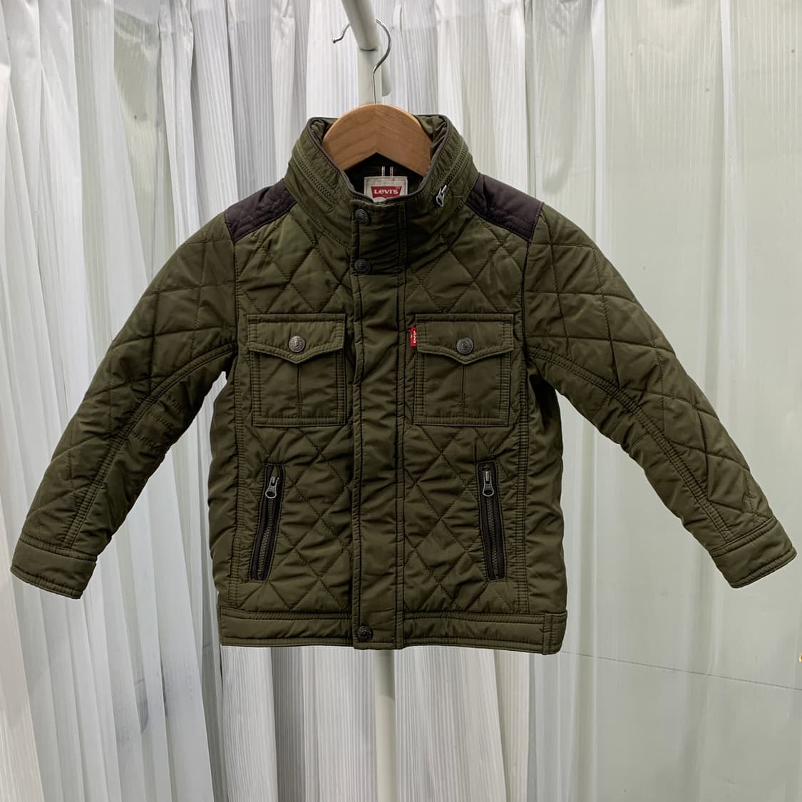 리바이스 Levi's 키즈 야상 퀼팅 패딩 점퍼 1682 상품이미지1
