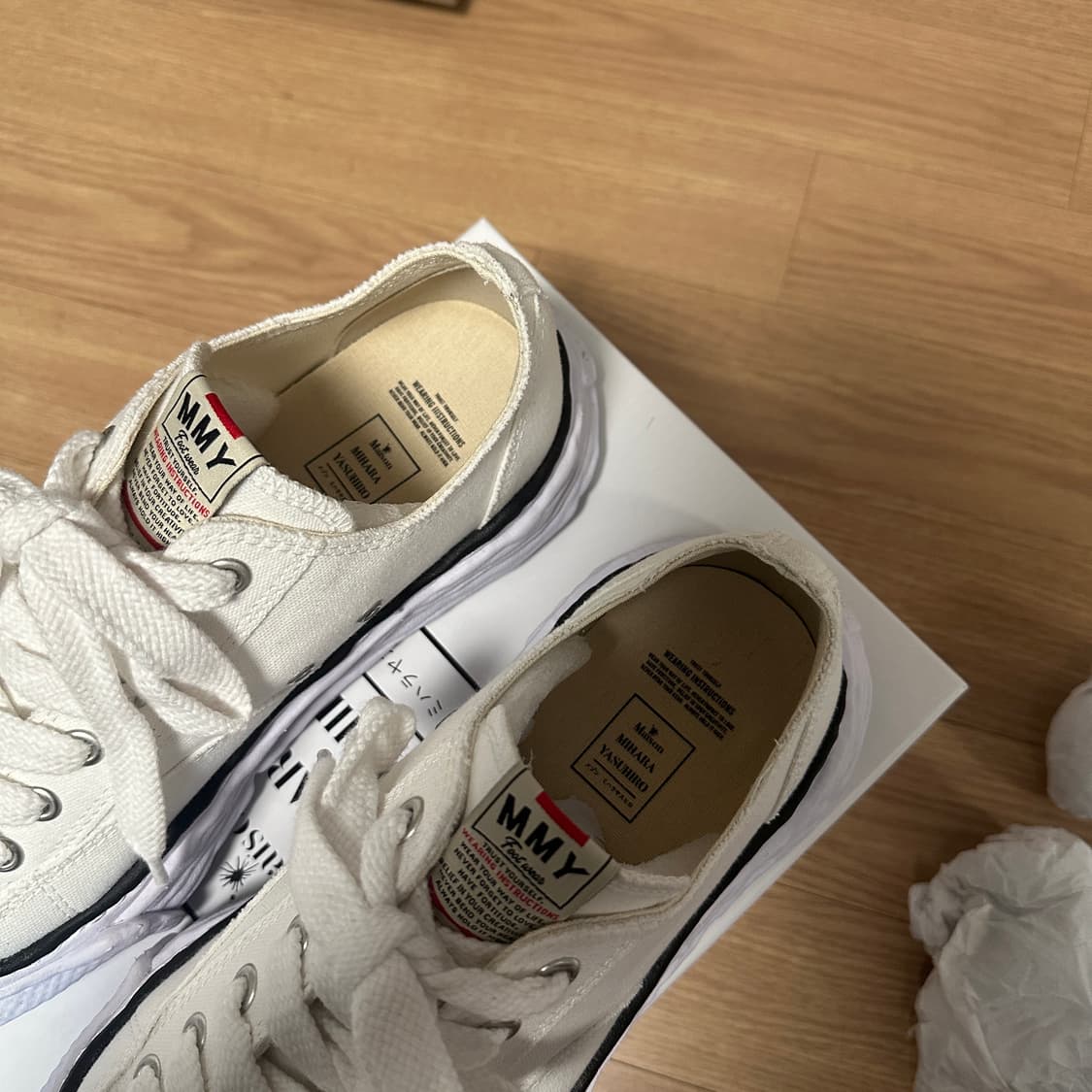 [45] 미하라 야스히로 피터슨23 OG 화이트 상품이미지5