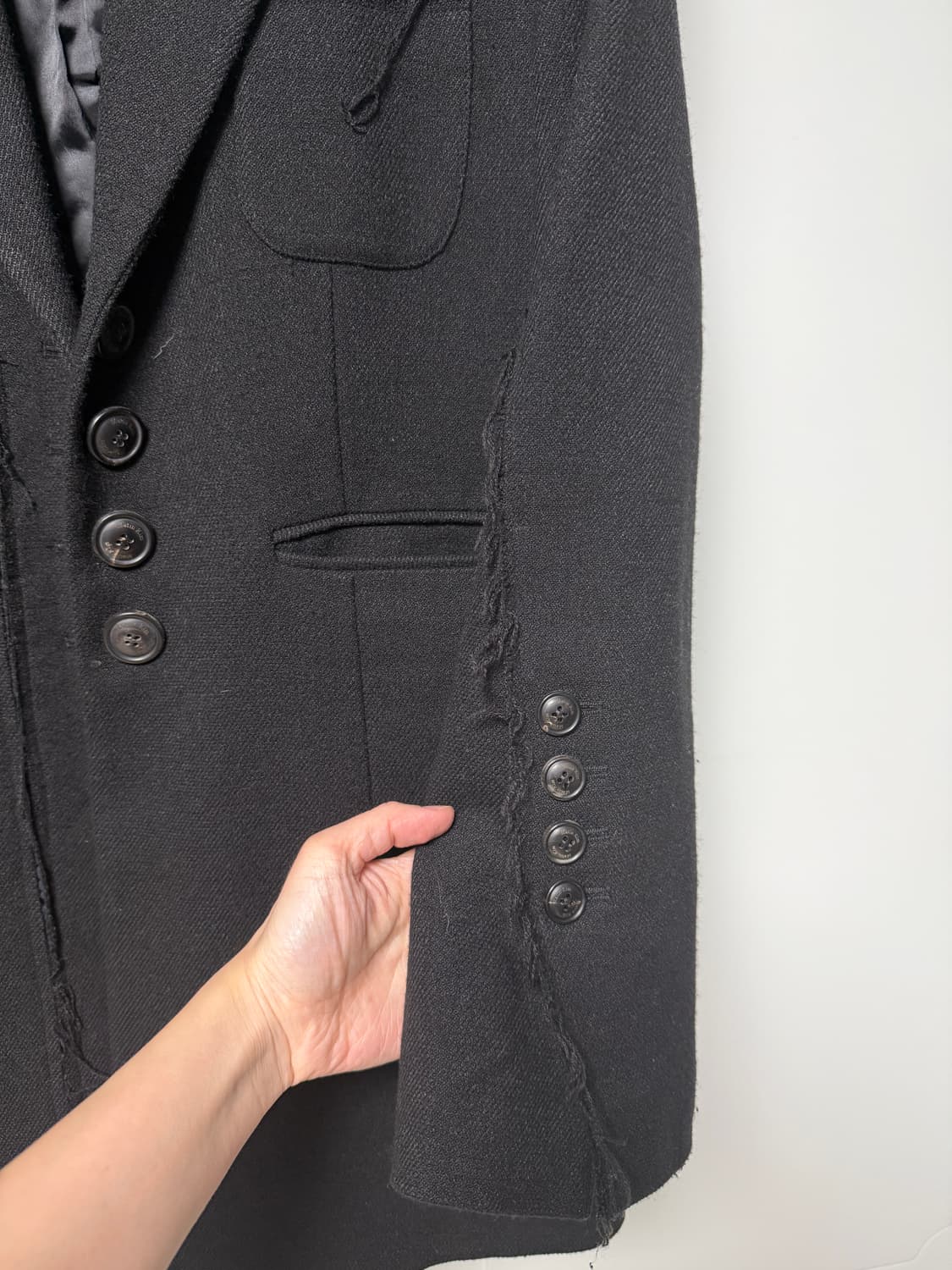 마뗑킴 러프 울자켓 상품이미지4