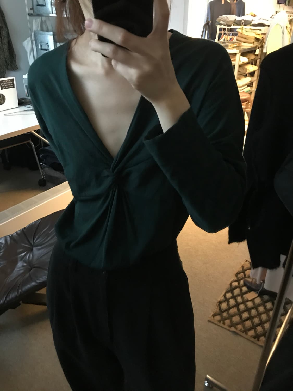 twist detail long sleeves 상품이미지2