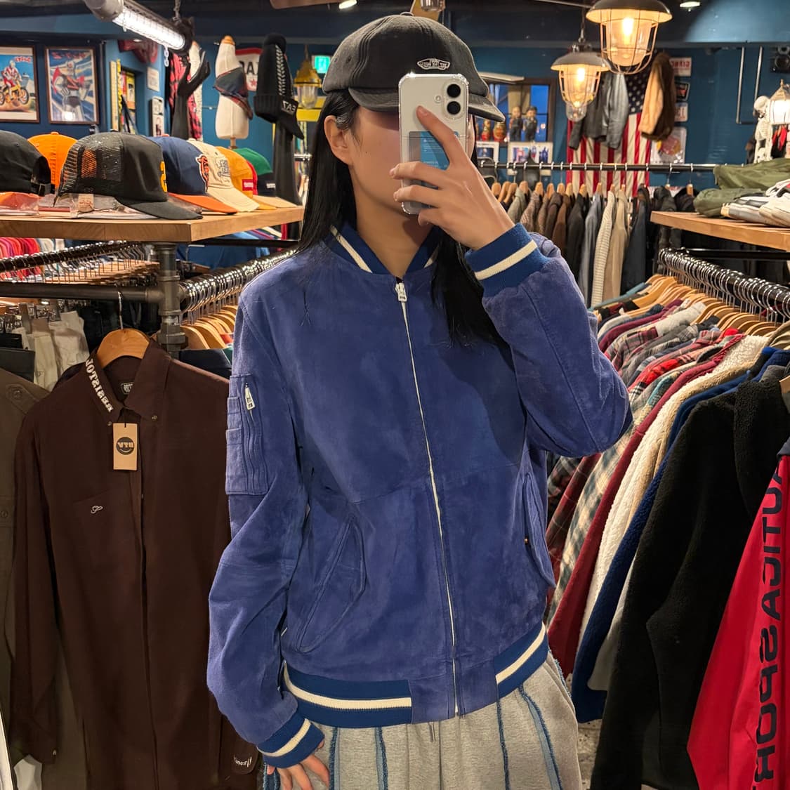 LEVIS 리바이스 스웨이드 블루종 상품이미지1