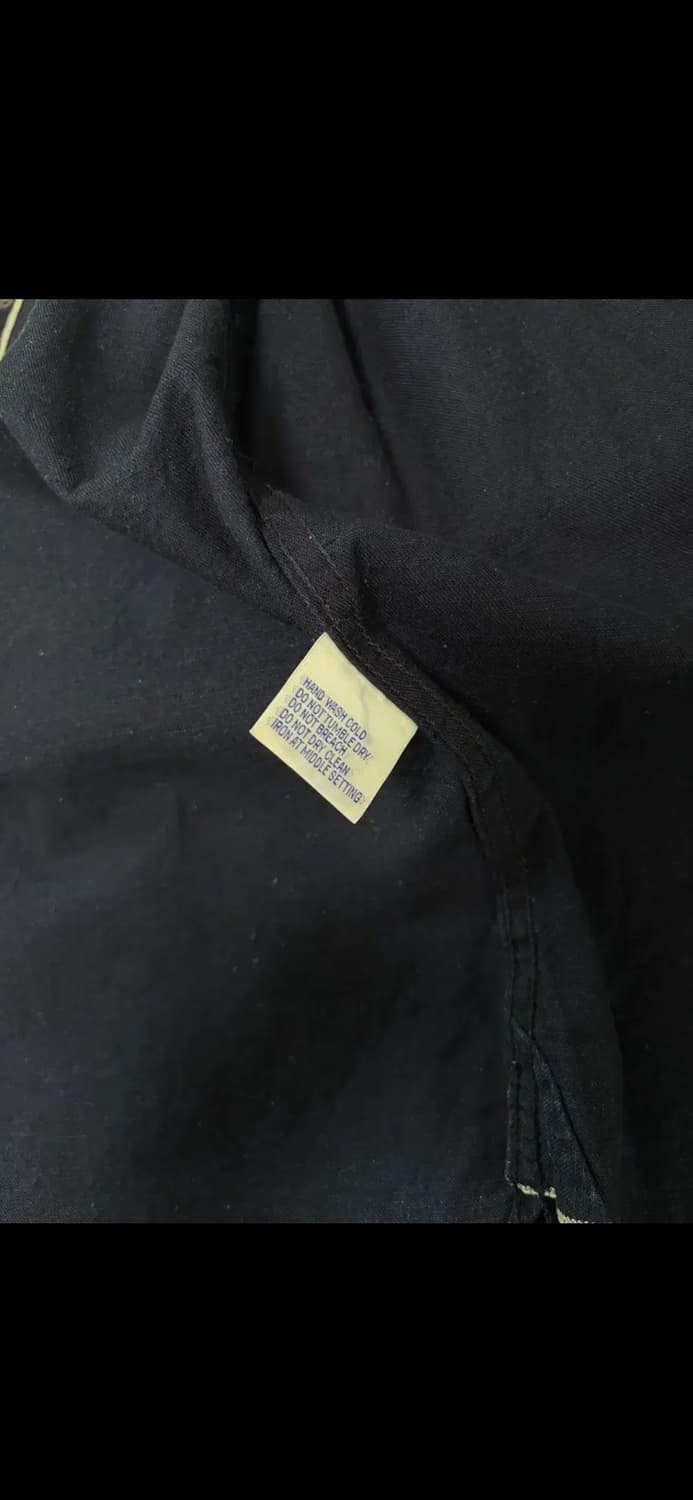 퓨어 블루 재팬 인디고 웨스턴 데님 셔츠 상품이미지5