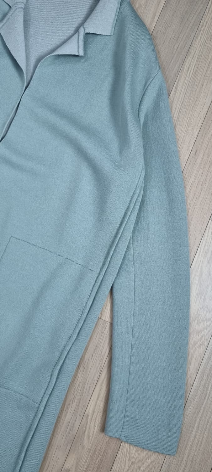 시스템 울 100 버튼리스 롱 가디건 F _ 여성 상품이미지4