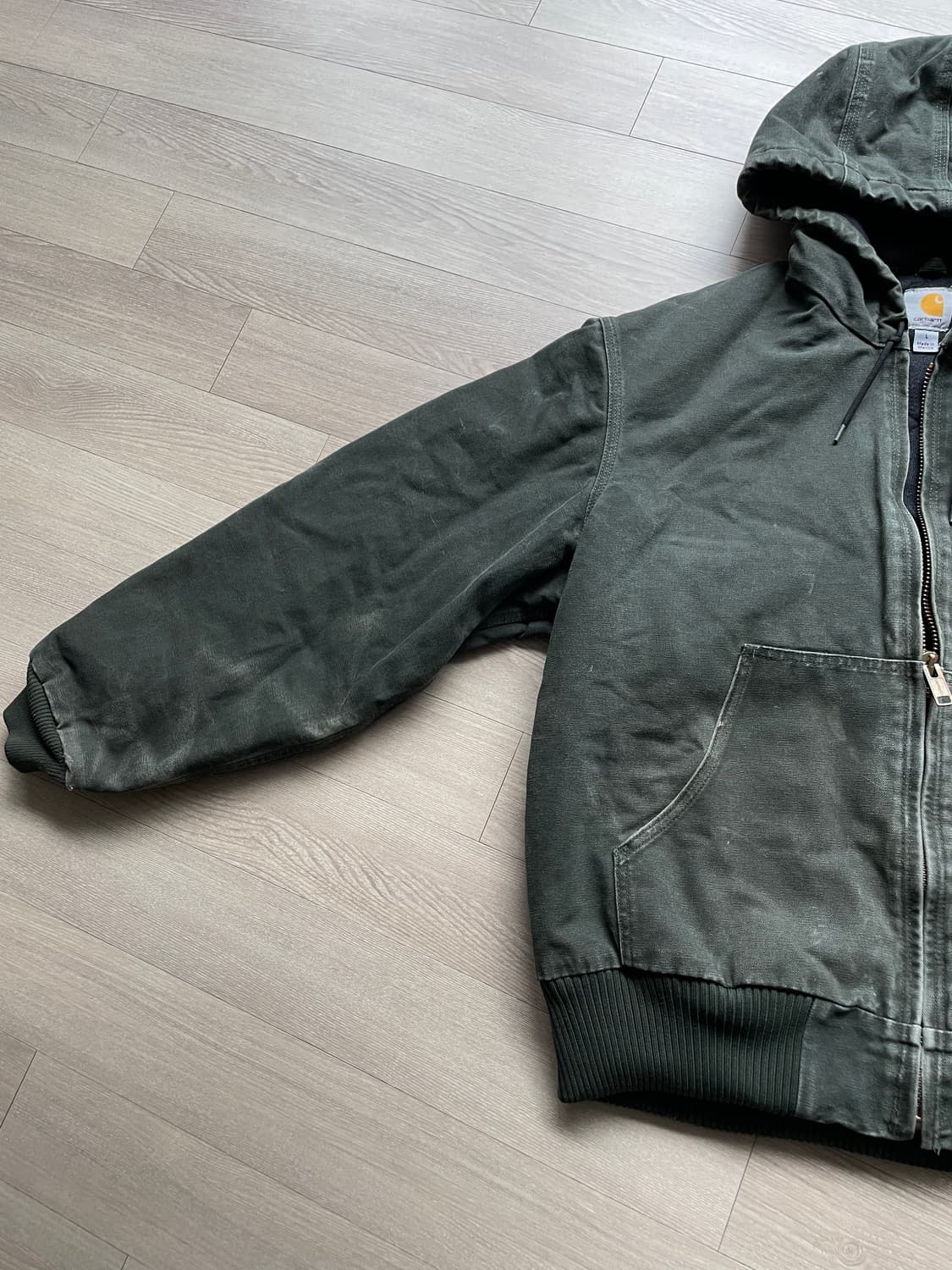 칼하트 j130 mos 모스 액티브 샌드스톤 빈티지 carhartt 상품이미지6