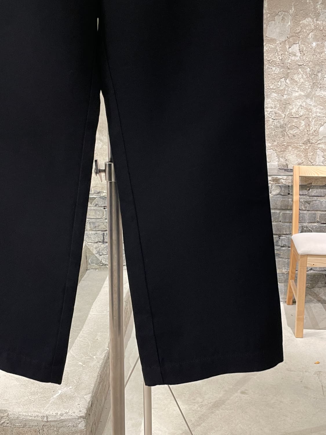 꼼데가르송 트리콧 블랙 ad2005 클래식 울 트라우저 상품이미지5