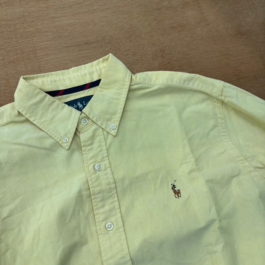 Polo Ralph Lauren Yellow Oxford Shirt폴로 상품이미지2