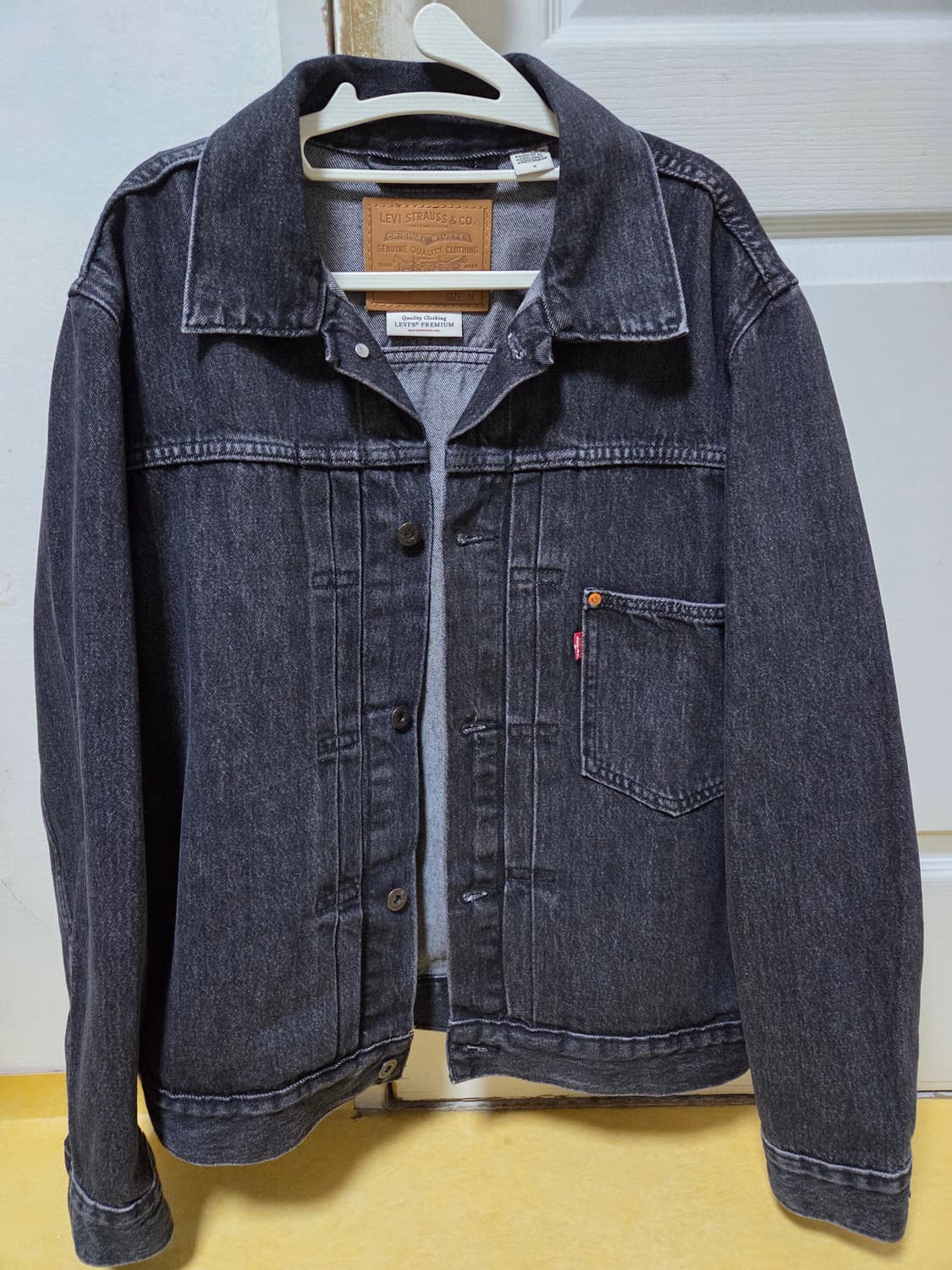 리바이스 타입 1트러커 자켓(블랙) 상품이미지1