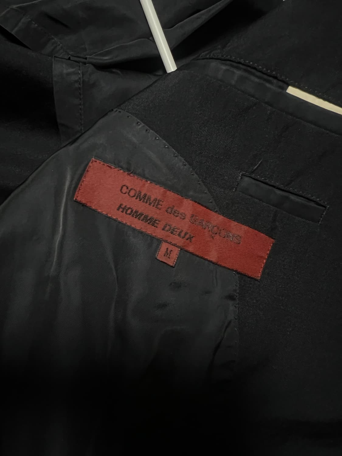 COMME des GARCONS HOMME DEUX 울•모헤어 혼방 테일 상품이미지3