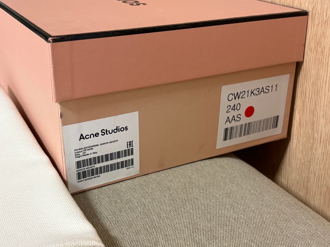 아크네 스튜디오 로퍼 뮬 상품이미지3