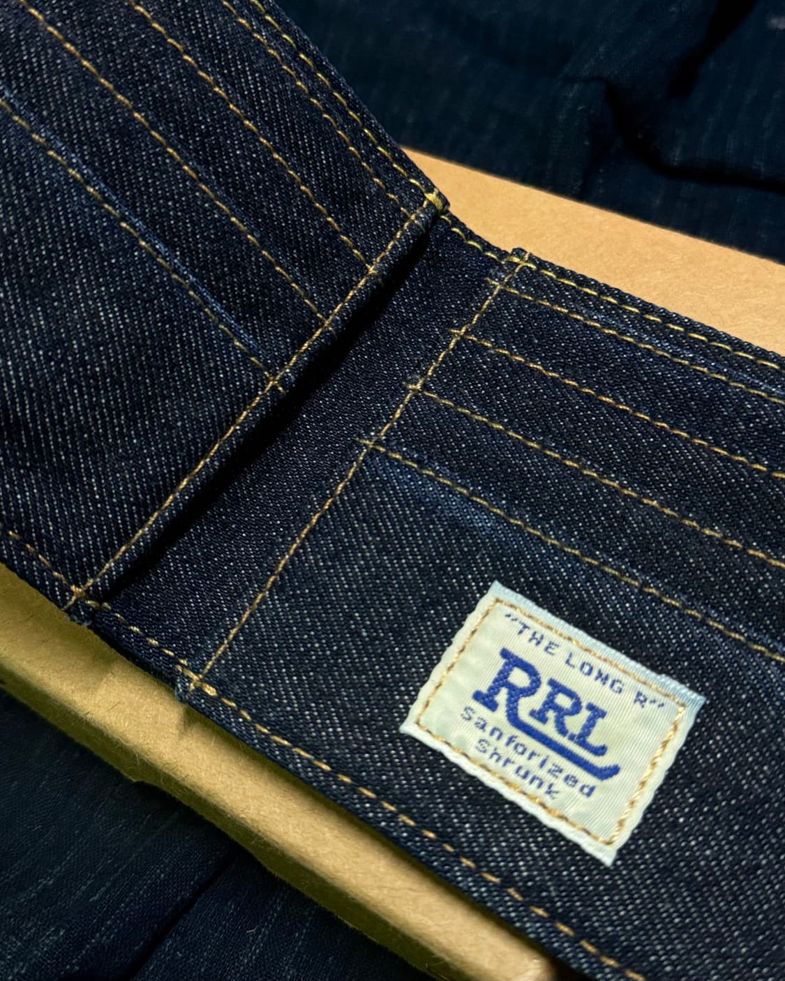 R.R.L 인디고 데님 빌 폴드 상품이미지4