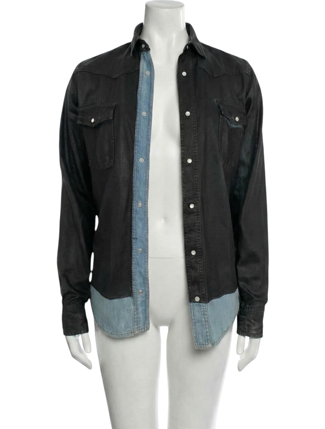 paint denim shirts 상품이미지1