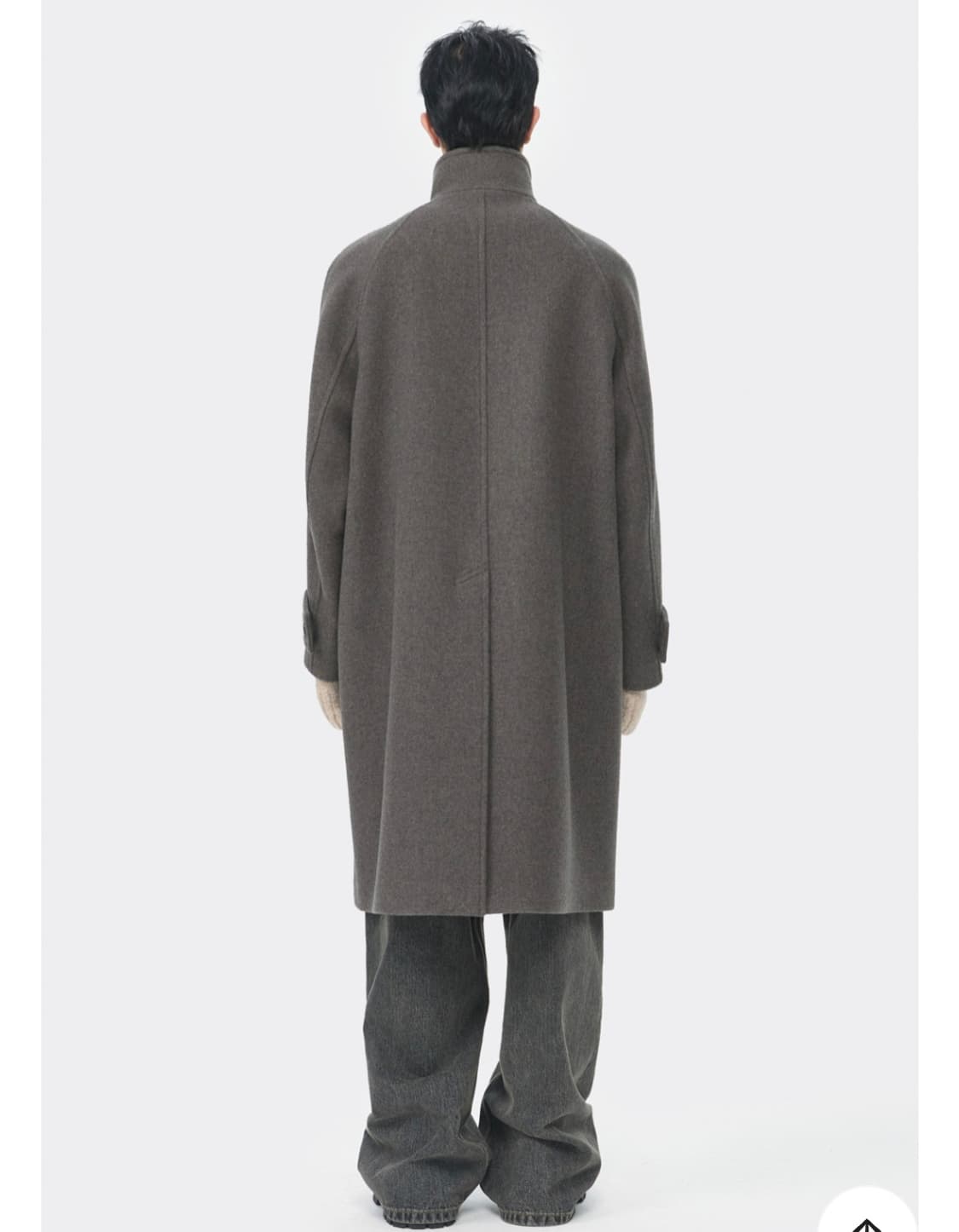 커스텀멜로우 WoolHighneck Coat 코트 브라운 상품이미지2